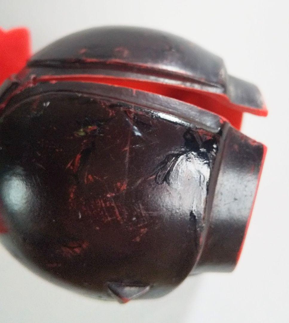 旧バンダイ 仮面ライダーストロンガー 面取れ ソフビ 怪人 仮面ライダー