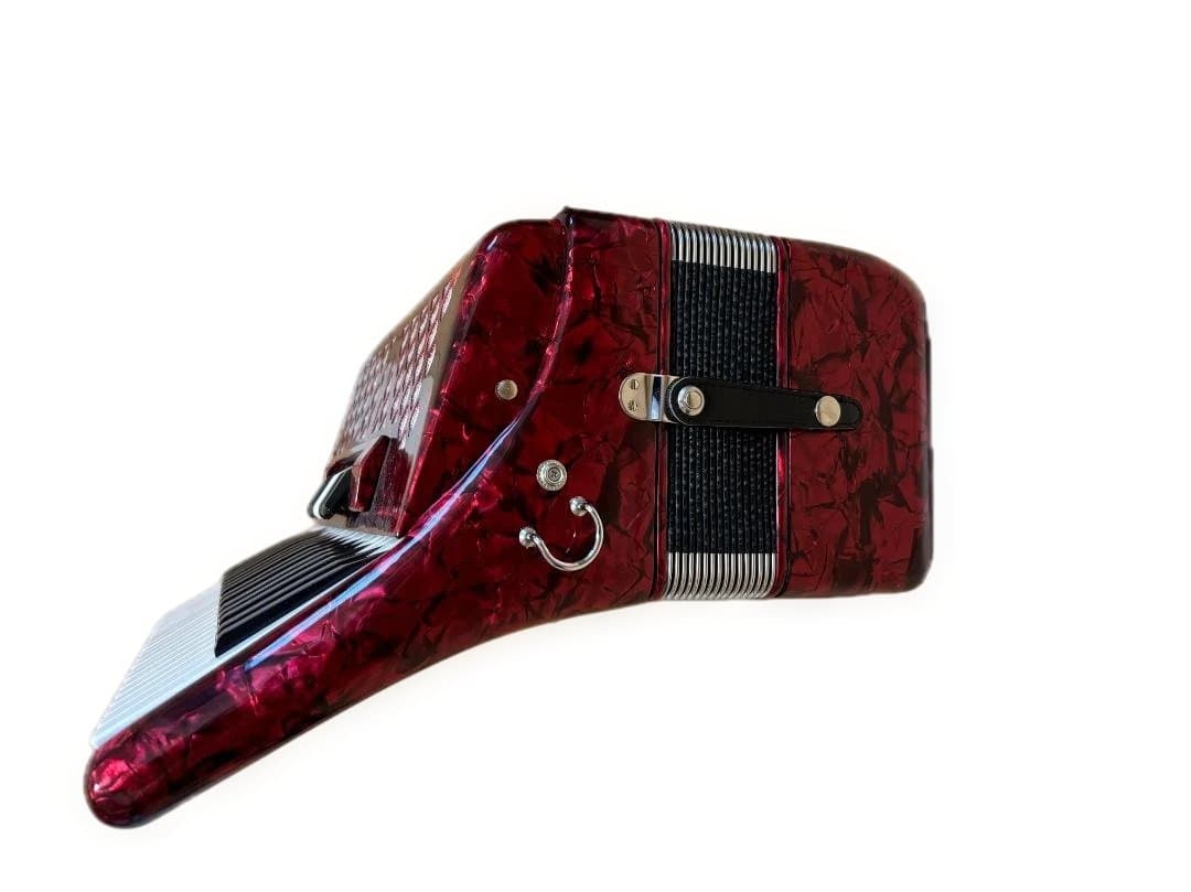 TOMBO グランデール 赤 アコーディオン