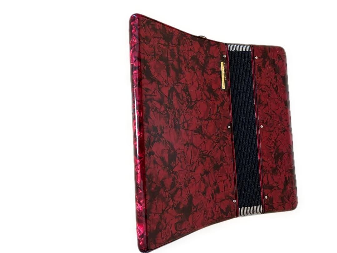 TOMBO グランデール 赤 アコーディオン