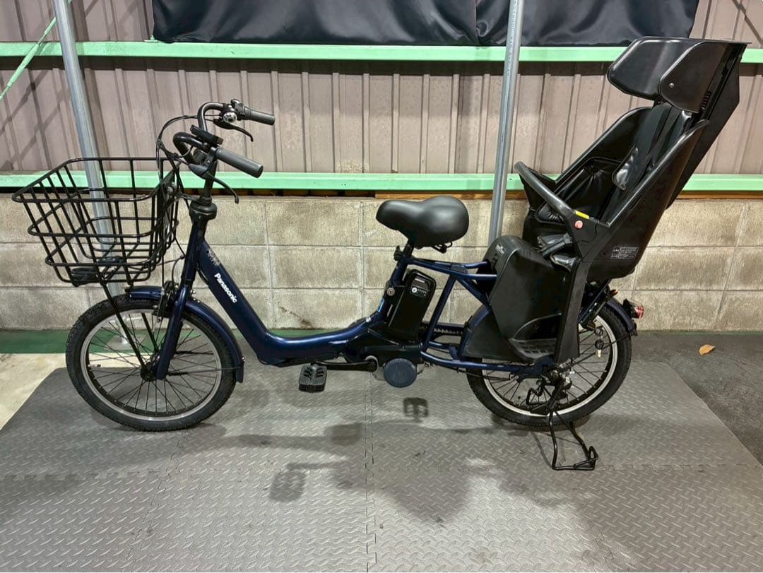 №8561 電動自転車　パナソニック　ギュット 20インチ ネイビー