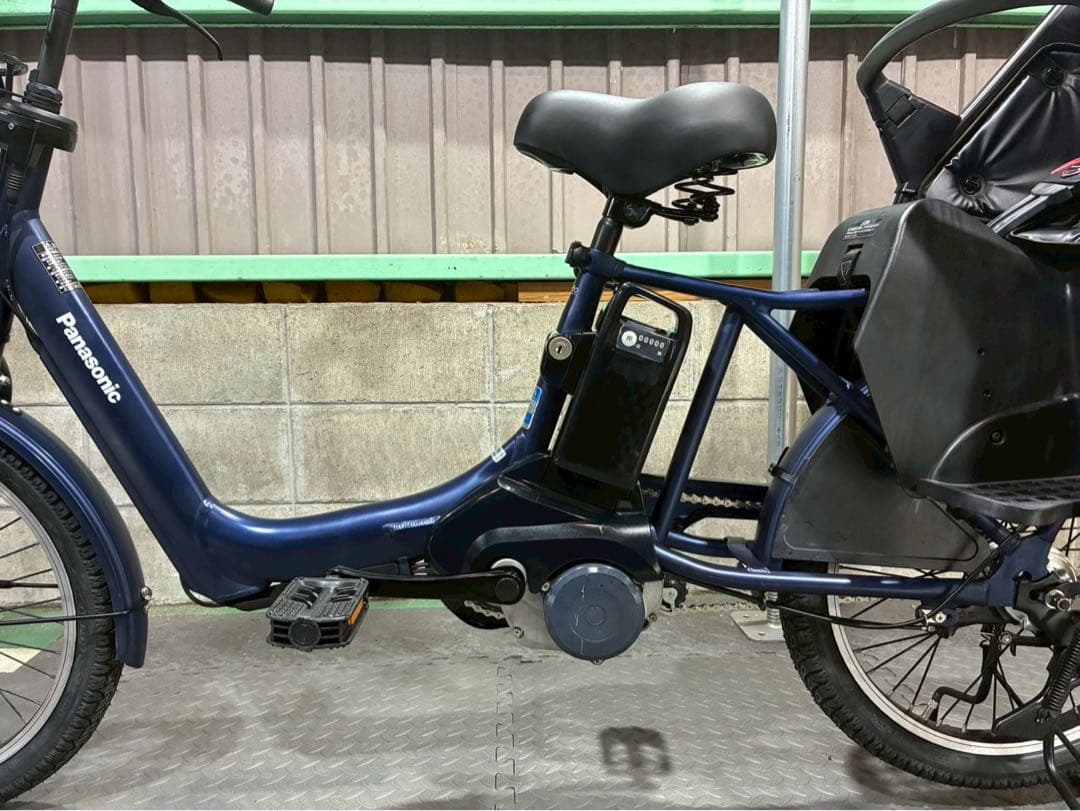 №8561 電動自転車　パナソニック　ギュット 20インチ ネイビー