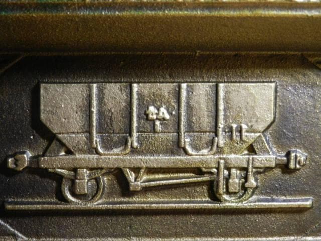 鉄オタ　国鉄若松工場　セムⅠ　石炭貨物車両　s47.12.1　灰皿　鋳造