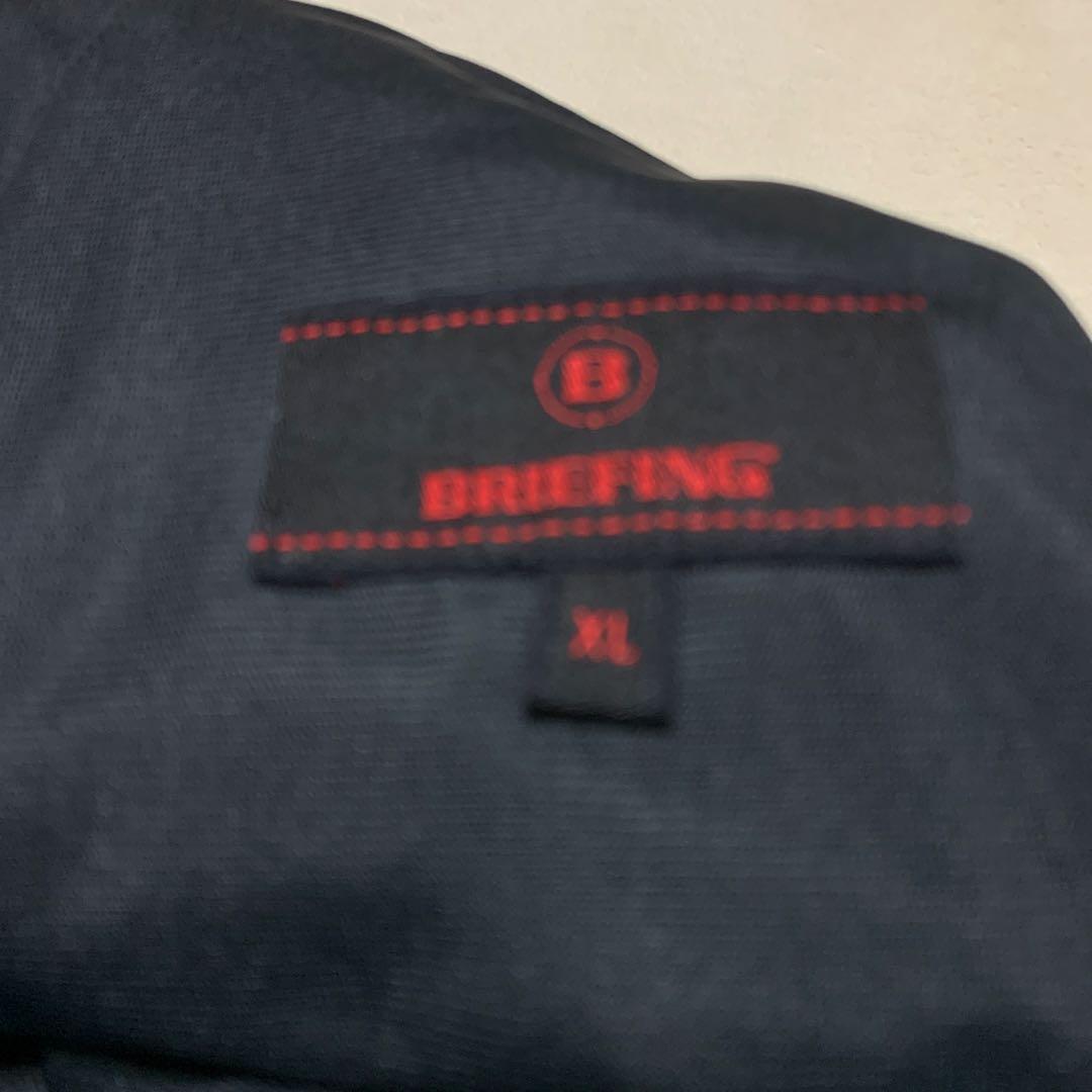 極美品、ブリーフィング、ゴルフパンツ、ブラック、サイズＸＬ