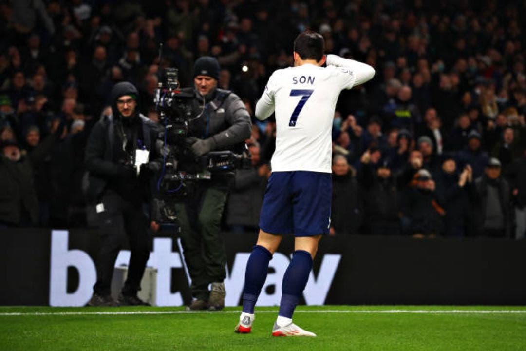 ソンフンミン　ユニフォーム　トッテナム　プレミアリーグ　21/22（H）