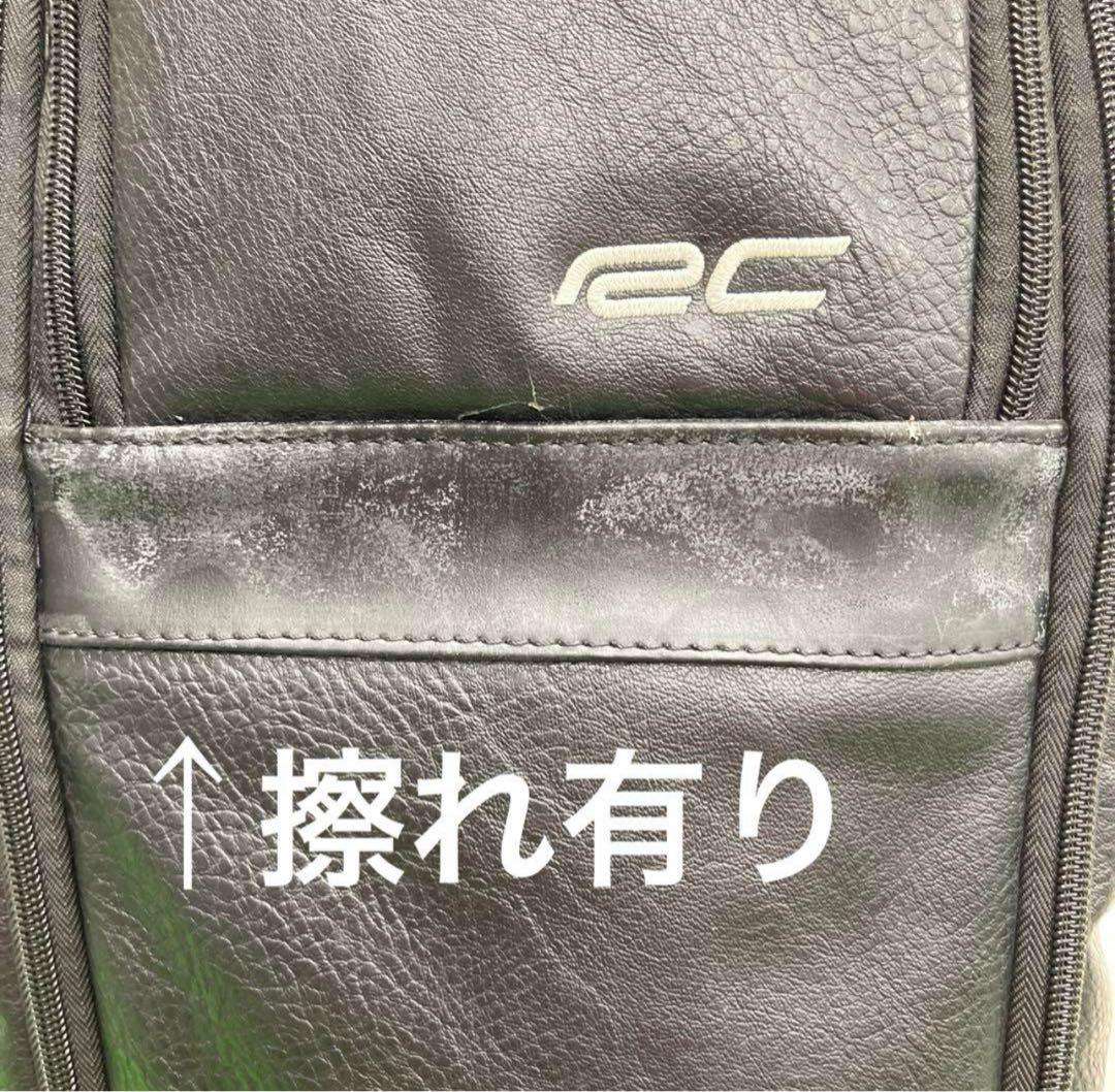 ロイヤルコレクション キャディバッグ　ゴルフバッグ8.5インチ　黒　ブラック