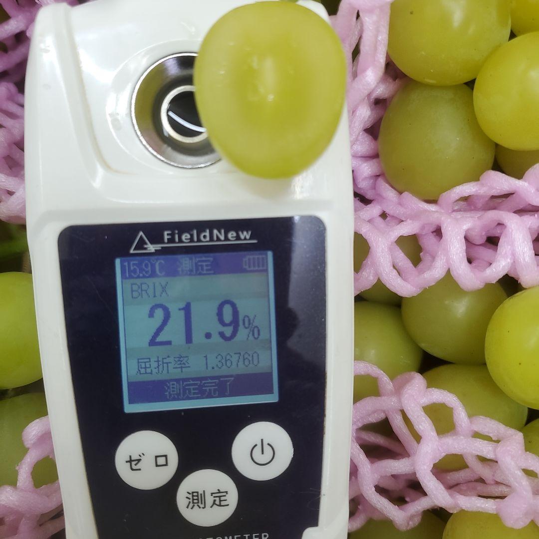 3️⃣ 山梨県産 シャインマスカット １１房 箱込み5.3キロ