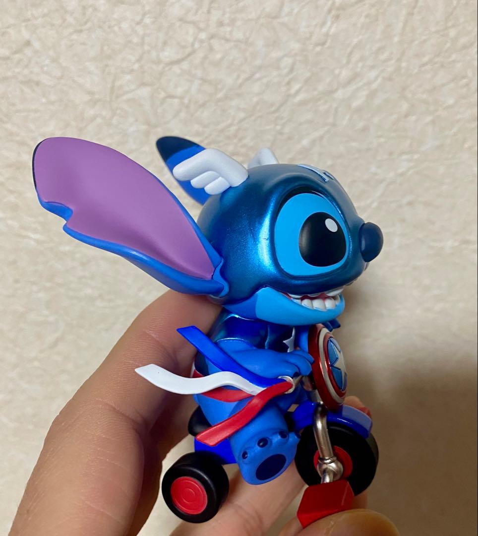 cosbi スティッチ マーベル フィギュア　キャプテンアメリカ　シークレット