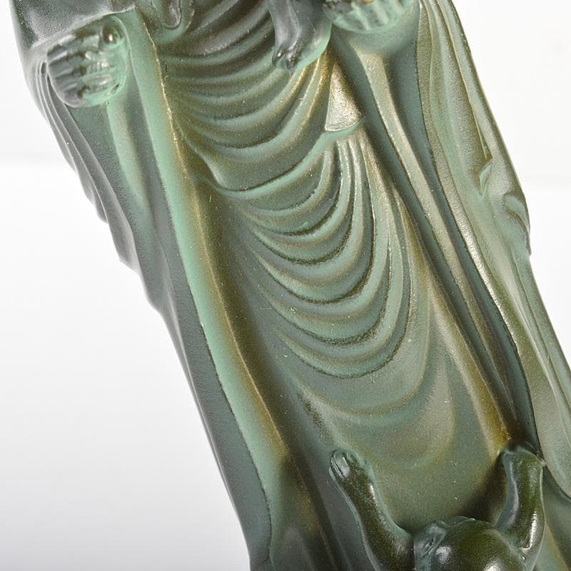 仏教美術　古銅青銅　水子地蔵尊　仏像　箱付　C　6038