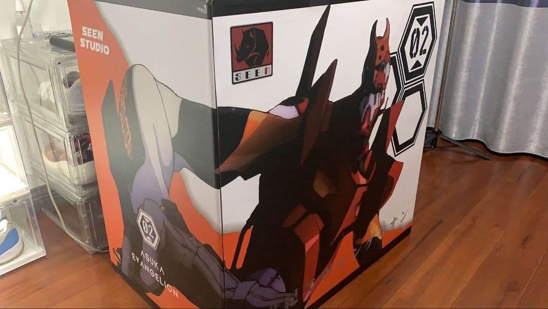 海外ガレージキット アスカ&エヴァ2号機 1/4スタチュー