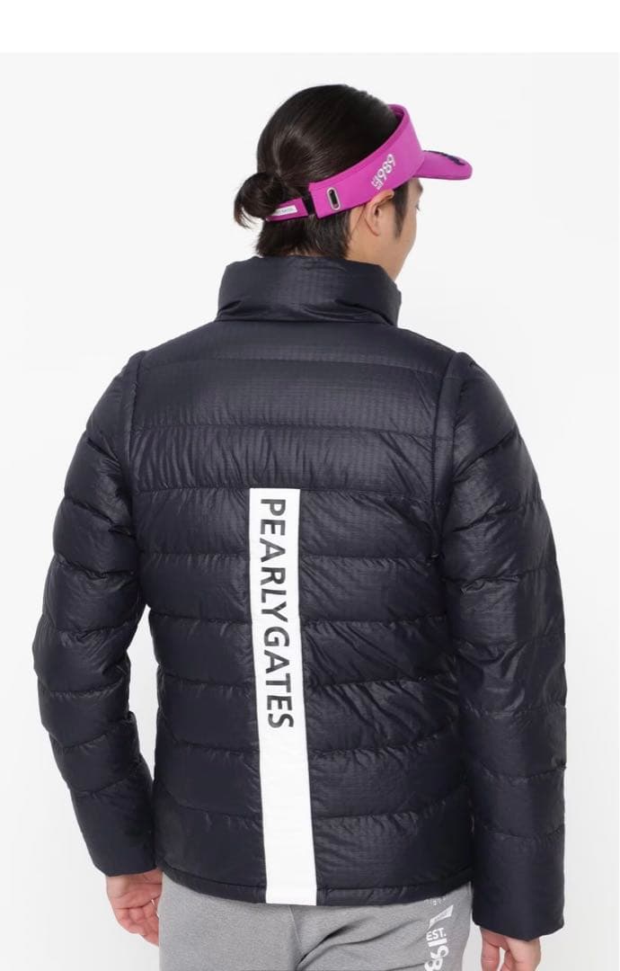 パーリーゲイツ ナイロンメカニカルストレッチドビー プレイダウン