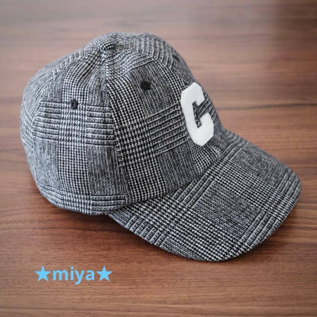 CLUBHAUS / Woolen \"C\" heck Cap / ウールキャップ