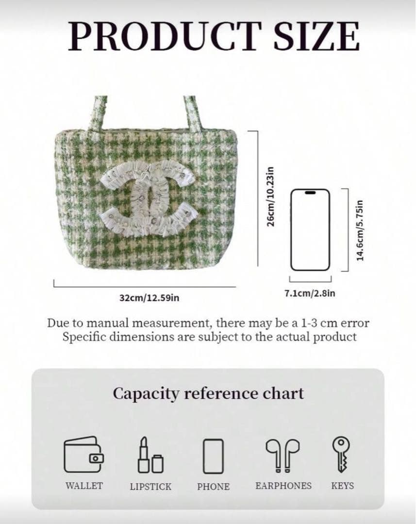 ま*き様 CHANEL トートバッグ　フリル　ビッグココ　シャネルノベルティ　シ