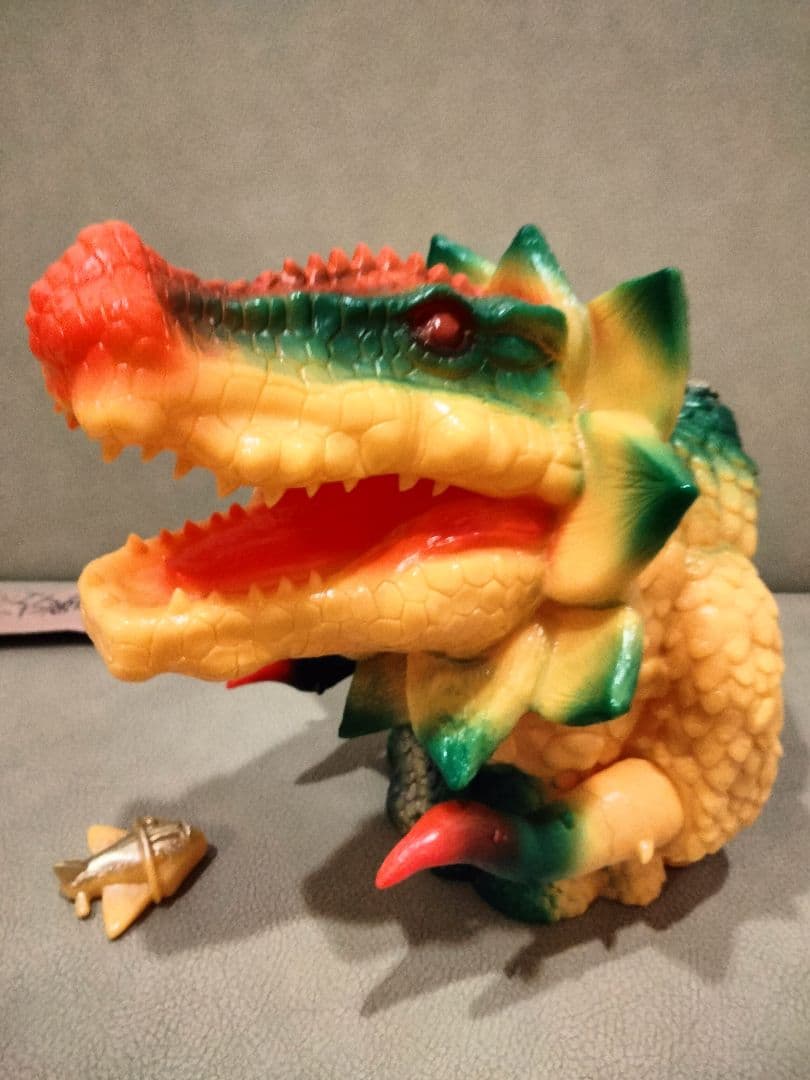 ソフビ　monstock　超古代神類ポゴンゴ　黄　izumonster　安楽安作