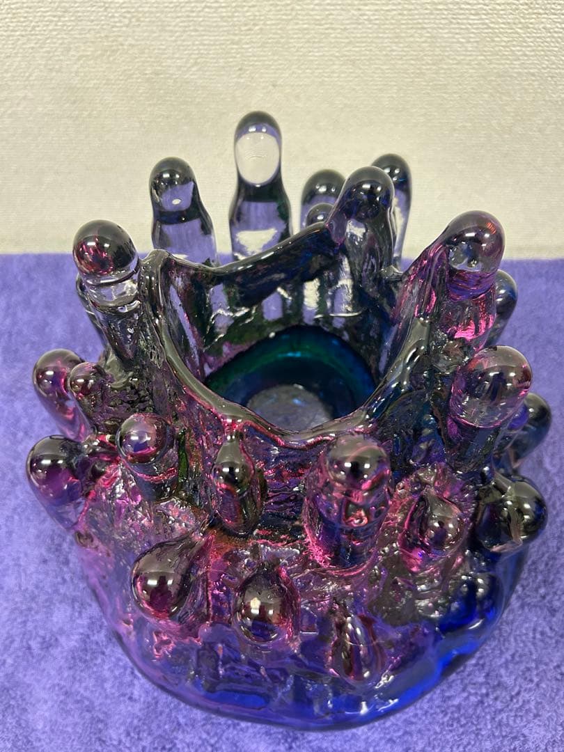 まるさんかく　キャンドルホルダー　アンティーク品