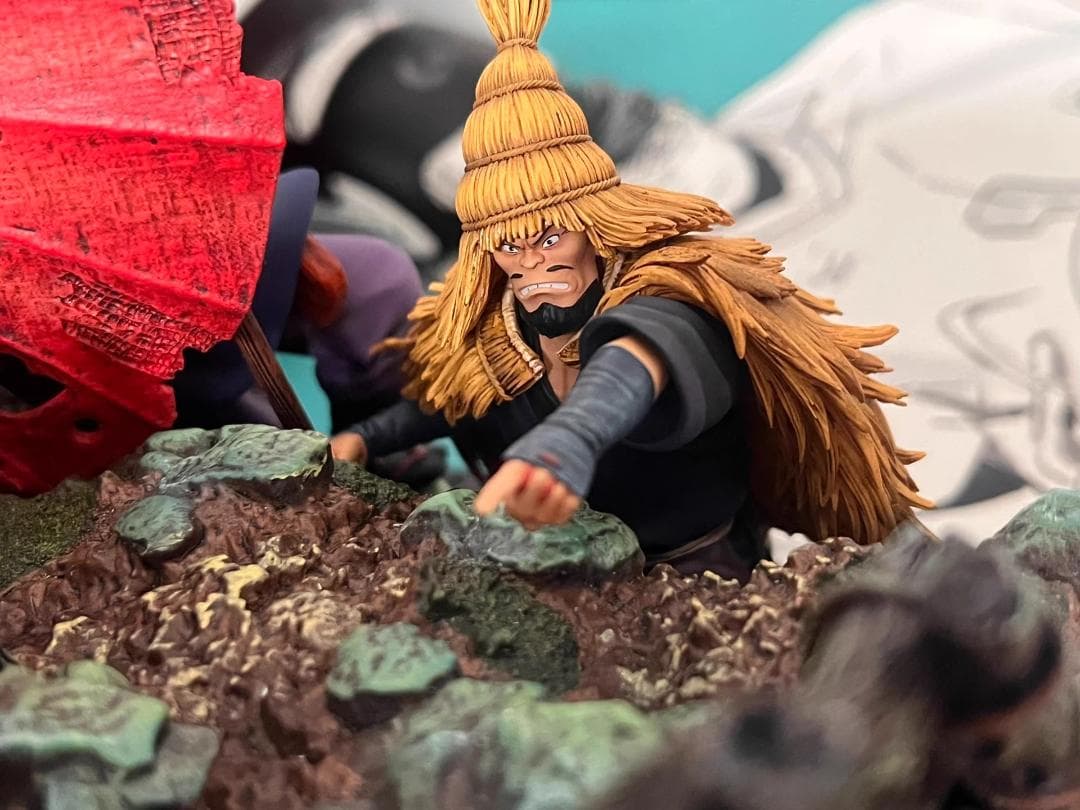 宮崎駿 もののけ姫 千手扉間 樹脂 彫刻 フィギュア