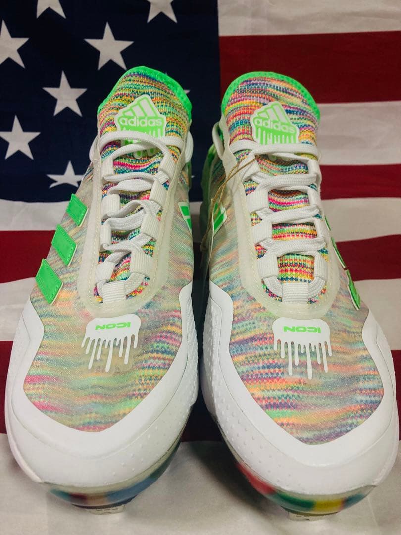 新品未使用adidas アディダスICON BOOST Dripped out