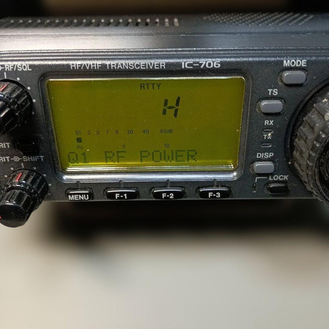 カ*ン様 【ビネガー修理済】アイコム　IC-706 HF/VHFトランシーバー