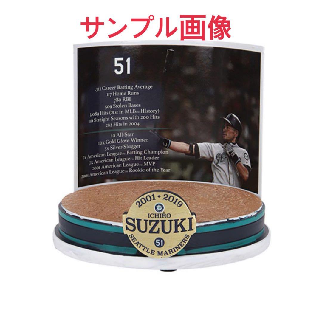【新品未開封】イチロー MLB公式 限定ボブルヘッド 記念台座付✨殿堂入り記念‼️