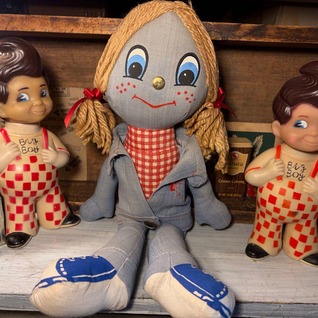 1973年　LEVI'S デニムラグドール　ビンテージ