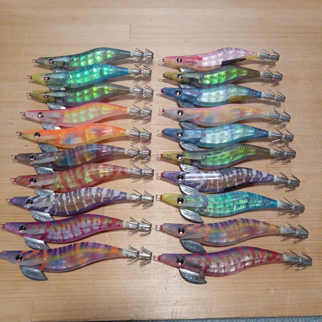 残り1組早い者勝ち　デュエル　秋イカ　新子イカ　エギ　3.5号　20本