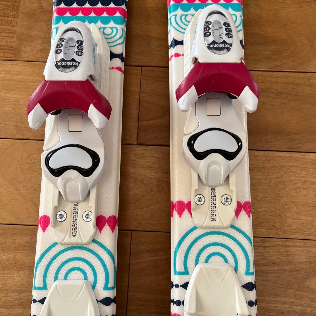キッズ　ジュニア　子供　ROSSIGNOL スキー板　ビンディング付　116cm