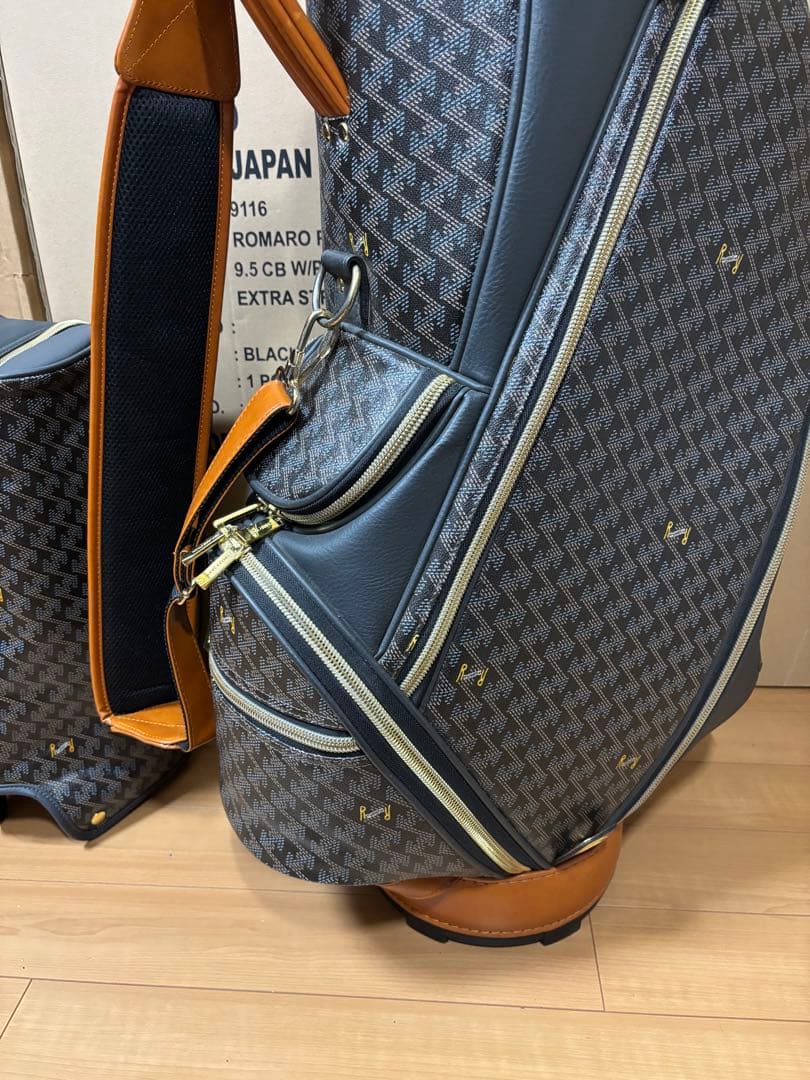 レザレクションResurrection キャディバッグ オリオラ ダークブラック