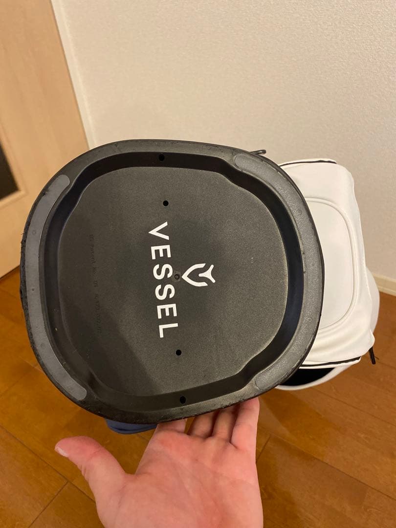 【美品】VESSEL ベゼル キャディバッグ スタンドタイプ アメリカンカラー