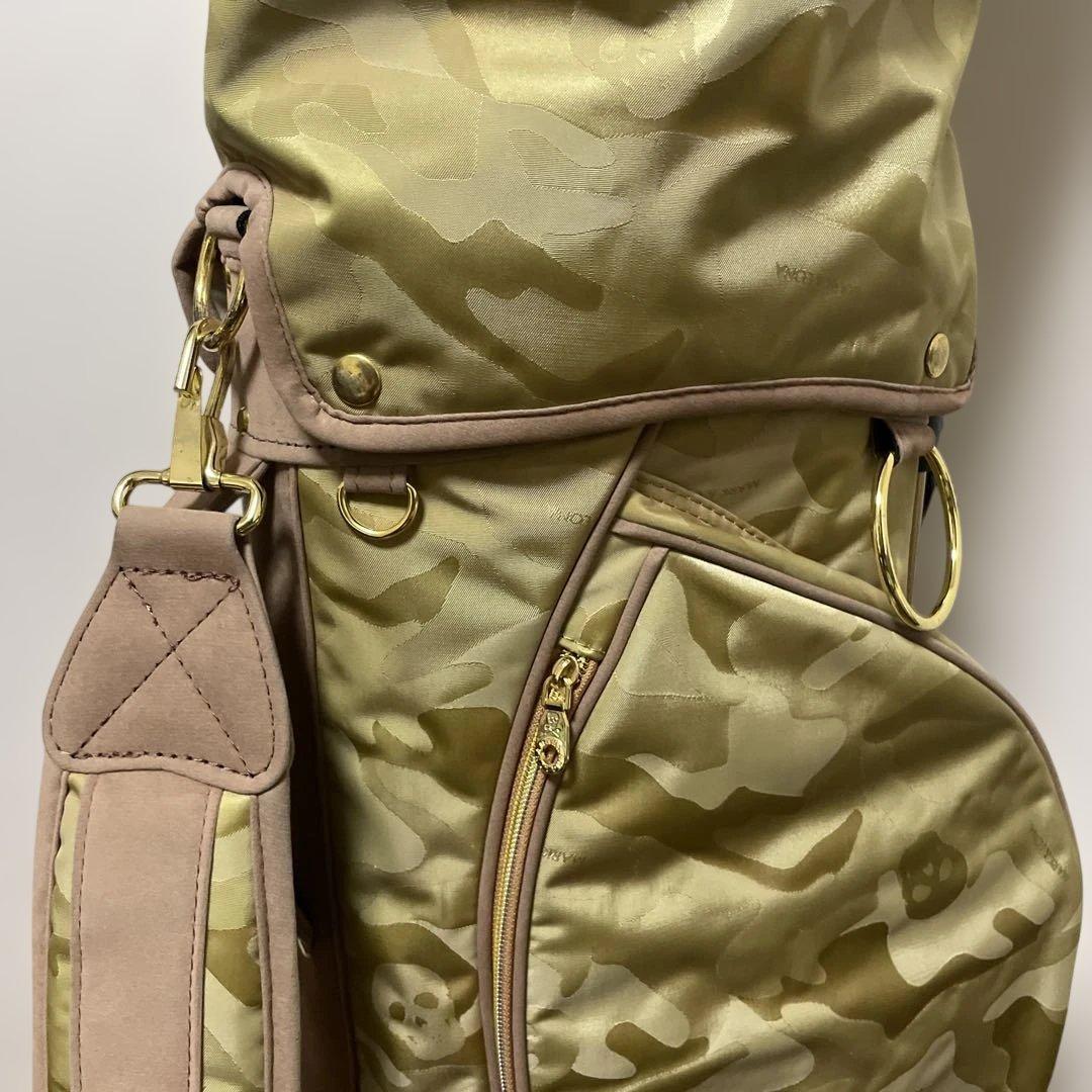 美品　3点式　MARK&LONA マークアンドロナ　カモフラ　キャディバッグ