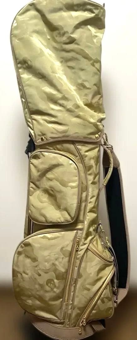 美品　3点式　MARK&LONA マークアンドロナ　カモフラ　キャディバッグ