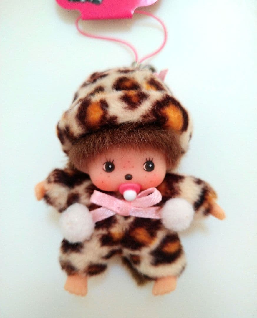 新品 ベビチッチ 豹柄 2個セット キーホルダー モンチッチ 29353040
