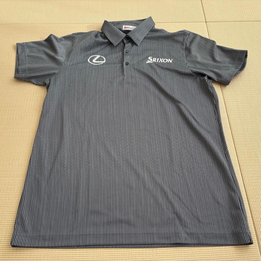 SRIXON LEXUS スリクソン　レクサス　ゴルフ　ブラック　ポロシャツ
