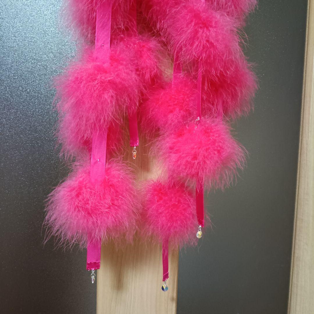 可愛いチェリーピンクの羽バングル&フロート
