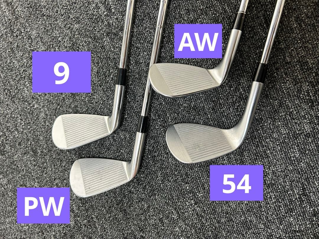 zx5 zx7mk2 RTZ54度　60度用シャフトのみ　モーダス 115X