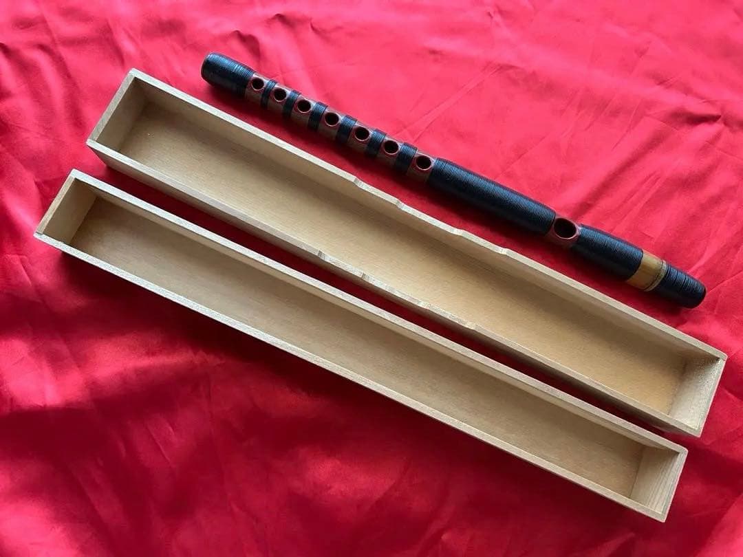 能管 (煤竹製 籐巻) : 龍笛 竜笛 神楽笛 横笛 篳篥 高麗笛 雅楽