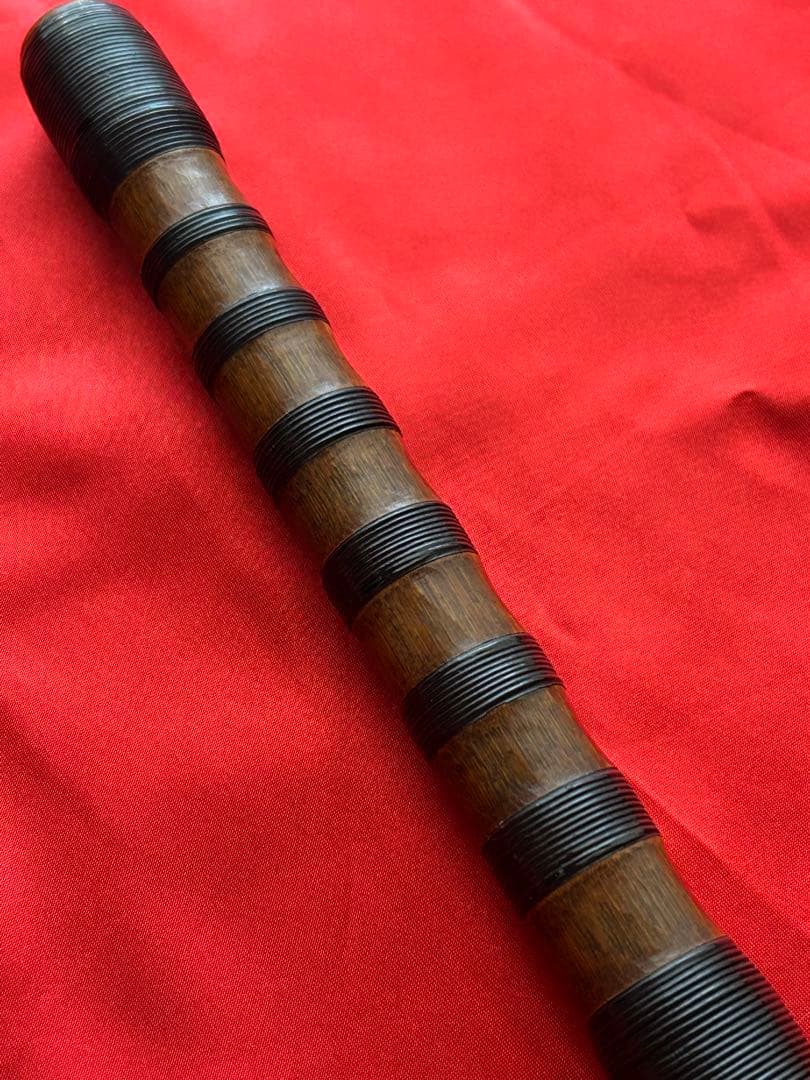 能管 (煤竹製 籐巻) : 龍笛 竜笛 神楽笛 横笛 篳篥 高麗笛 雅楽