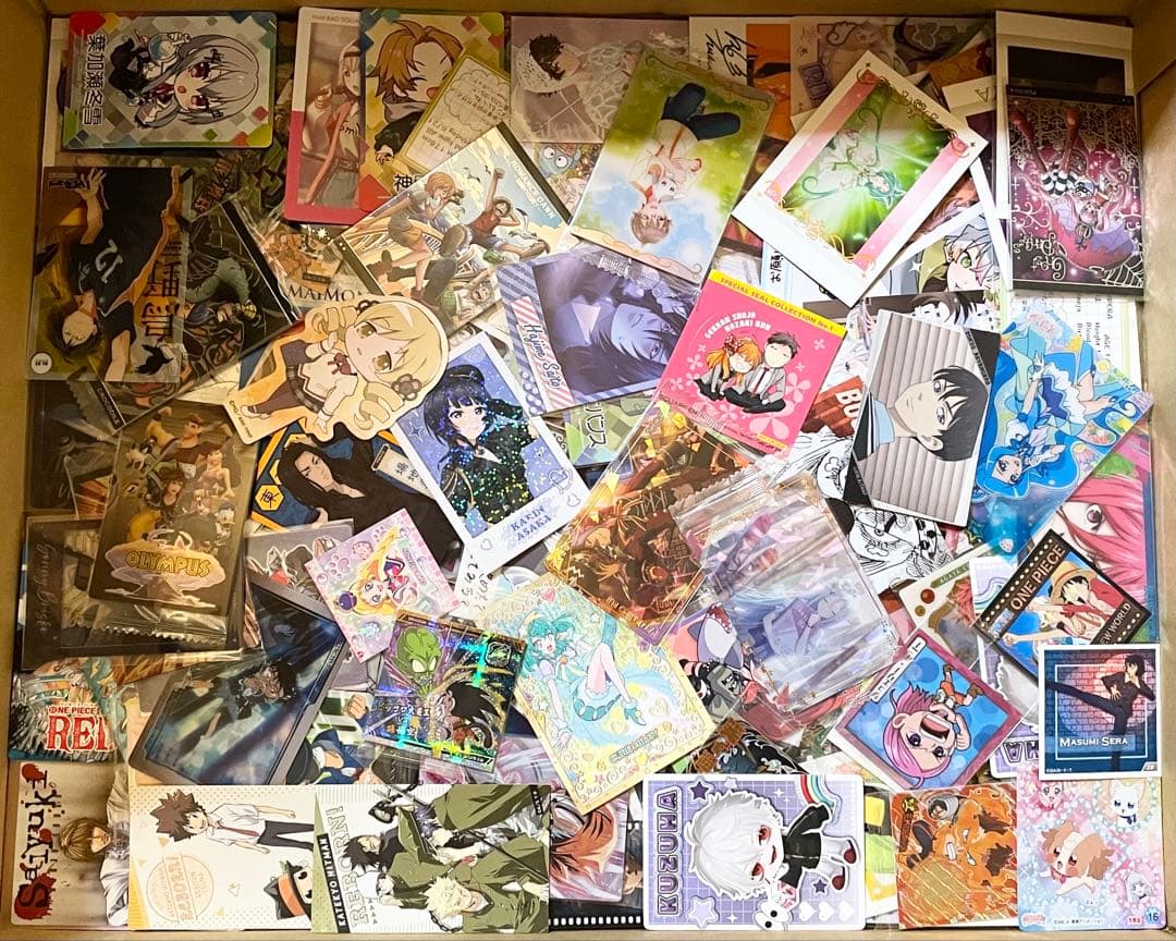 アニメ キャラクター カード シール 紙類 薄物 3200枚 まとめ売り