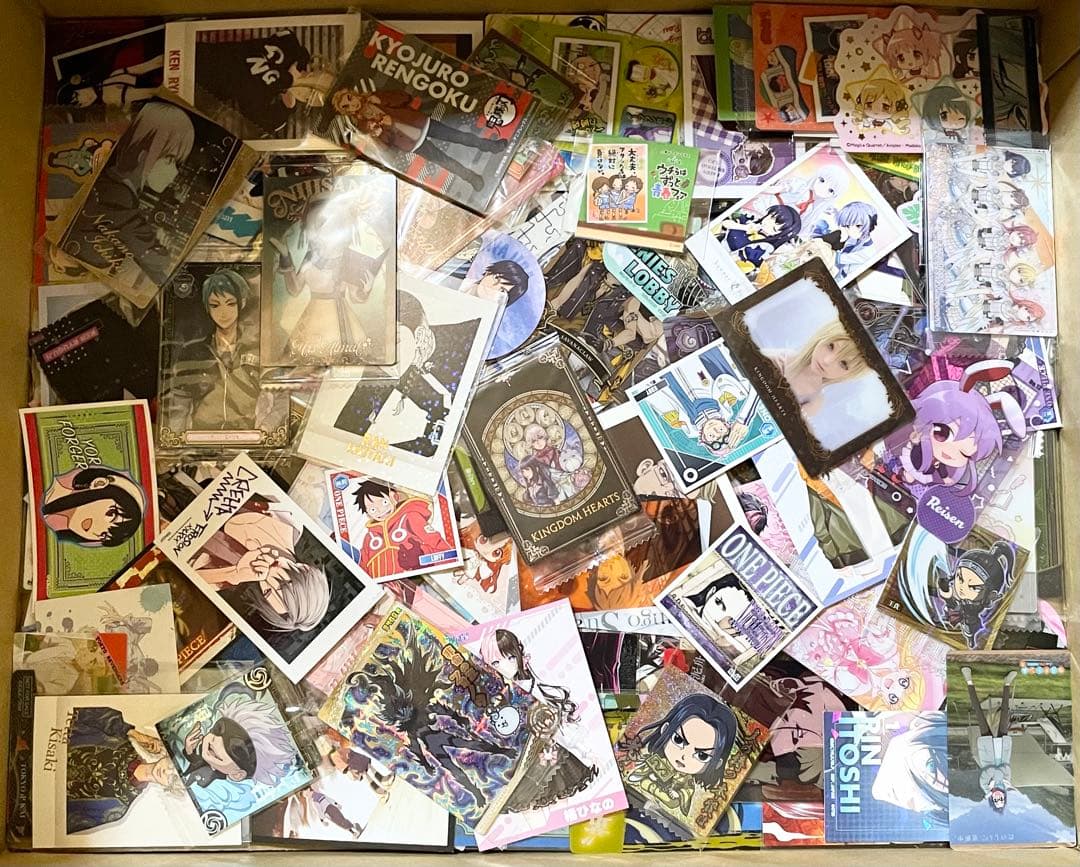 アニメ キャラクター カード シール 紙類 薄物 3200枚 まとめ売り