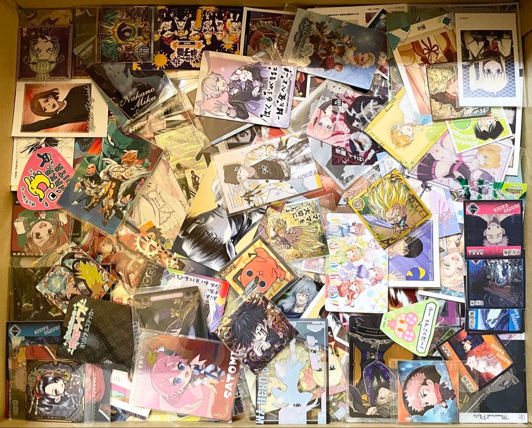アニメ キャラクター カード シール 紙類 薄物 3200枚 まとめ売り
