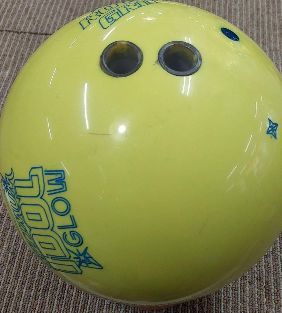 3ゲーム使用　オプティマムアイドルグロー　ロトグリップ　15p ボウリング