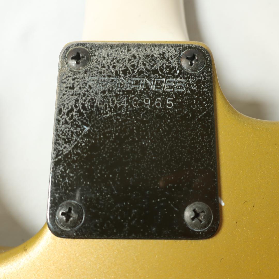 FERNANDES ギター ケース付 BODYCRASHERブリッジ搭載 難あり