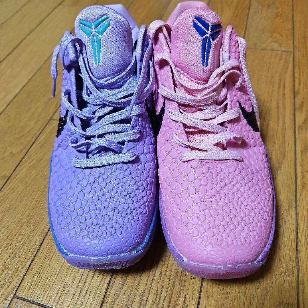Kobe バスケットシューズ 紫とピンク - カラー: ピンク/パープル