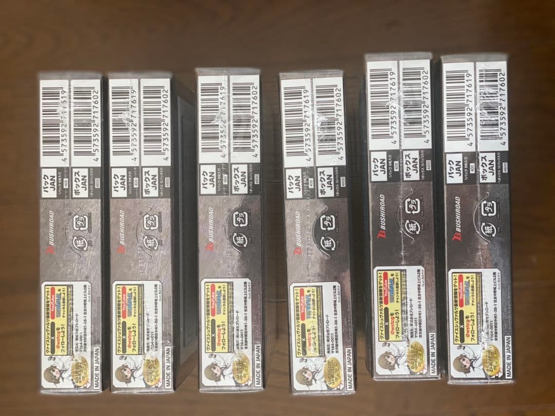 ヴァイスシュヴァルツ　勝利の女神NIKKE　シュリンク付き　6BOX　プロモ2枚