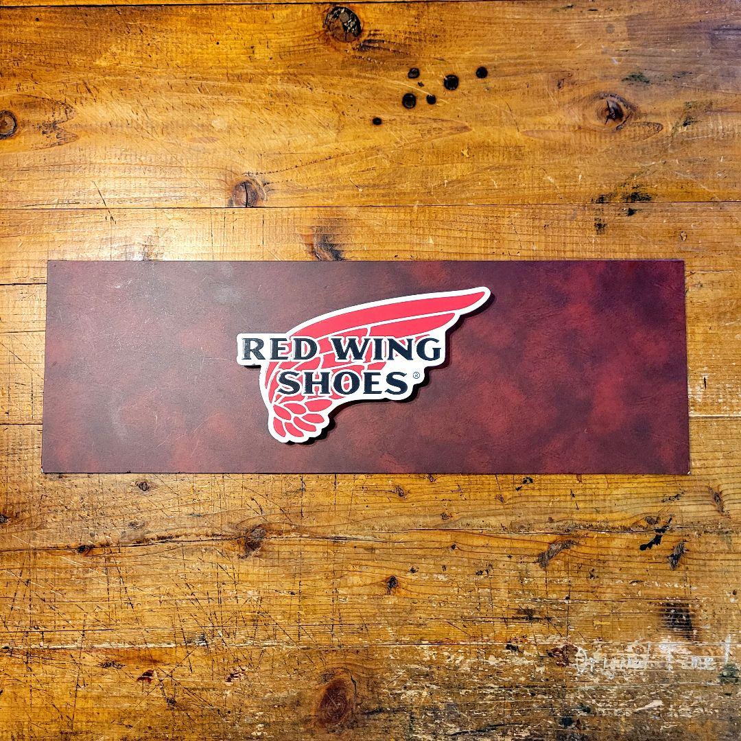 【非売品】大型 極希少 RED WING サインボード オブジェ ディスプレイ