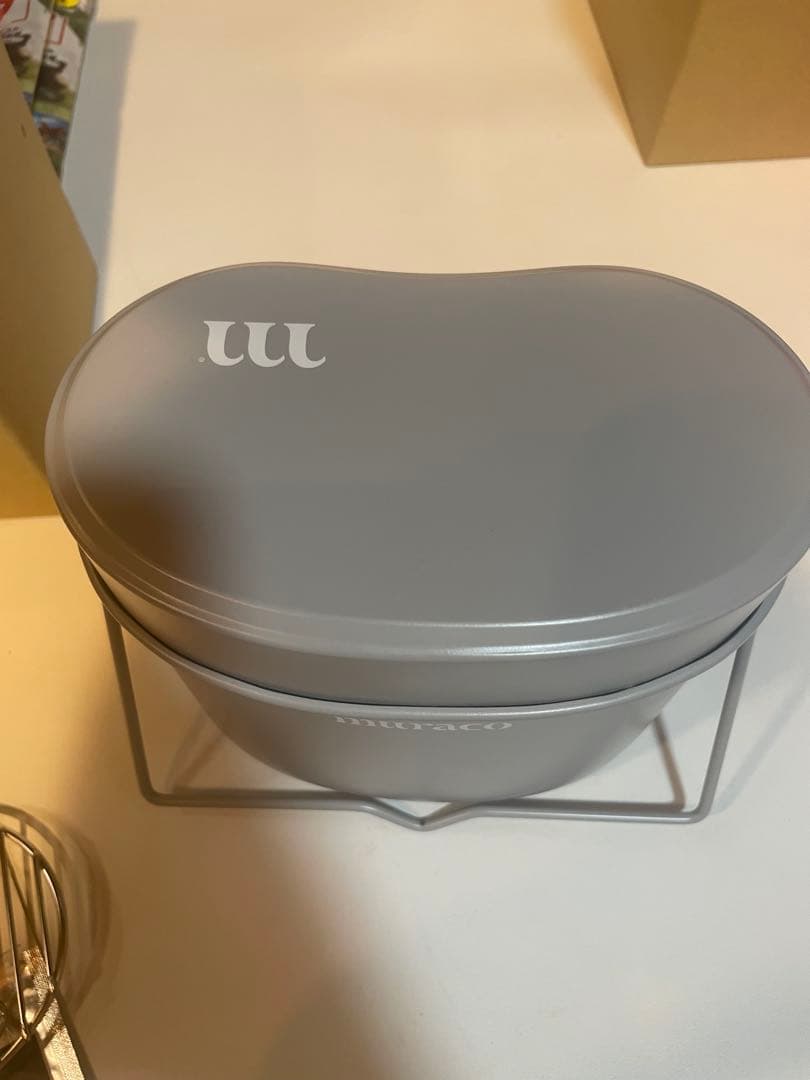 muraco グレー オーバル型飯盒