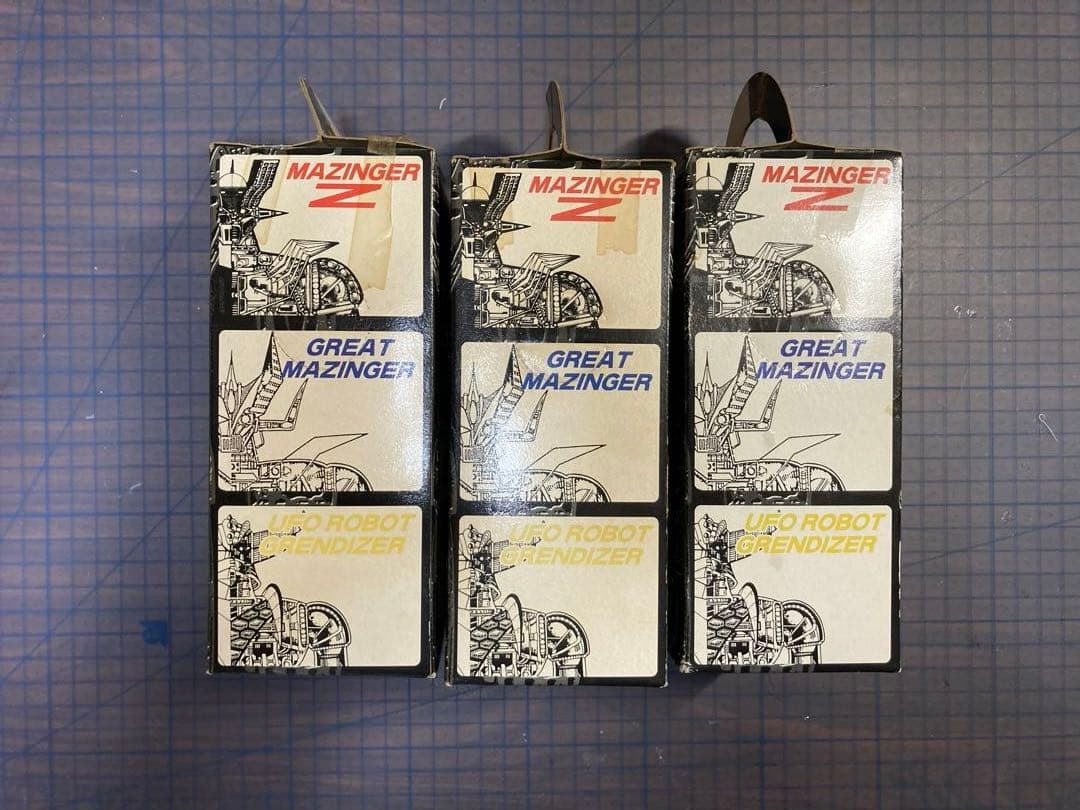 マジンガーZ　マジンGO三家　フィギュア グレンダイザー　メカニックスケルトン