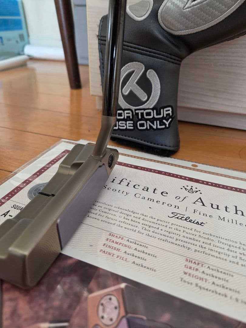 未着用　キャメロンサークルTパター