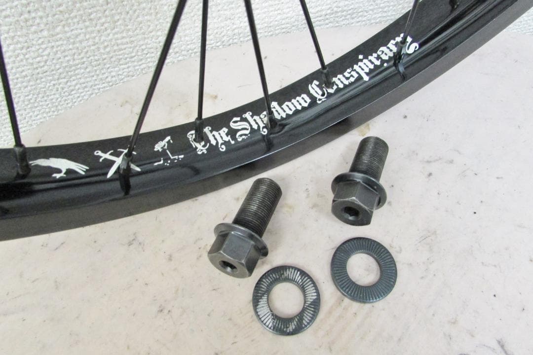BMX フロント リア ホイール セット SHADOW Wheel Set