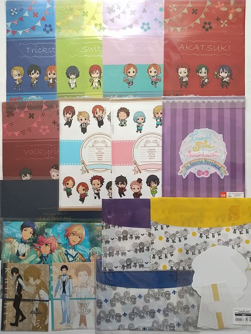 あんスタ あんさんぶるスターズ クリアファイル アニカフェ 付録 スタンドポップ