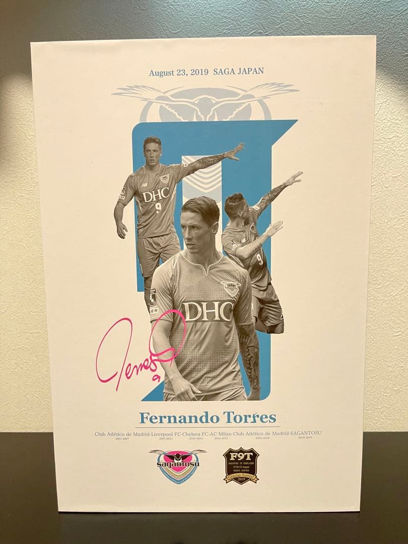 2019 サガン鳥栖 フェルナンドトーレス 引退記念ユニフォーム&フィギュア