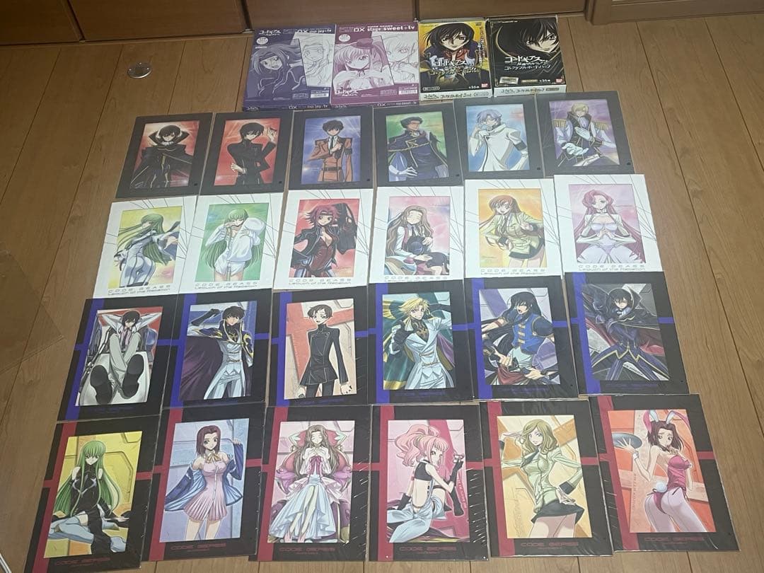 限定価格　コードギアス フォトコレクション セルコンプと ポートレート24枚他
